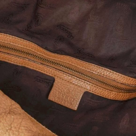 Gucci Brown Bamboo Jungle Tassel Hobo Bag - Picture 10 of 11